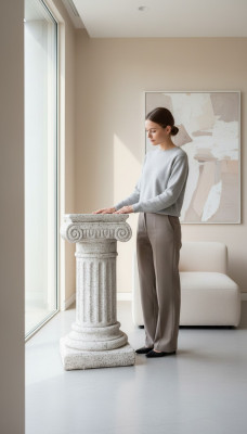 Dekoration Säule Säulen Stein Antik Stil Römische Dekor Weiß Ständer Sockel