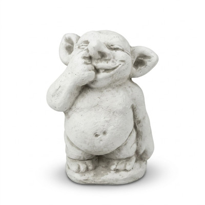 Troll 34cm Skulptur Design Figur Statue Garten Figuren Statuen