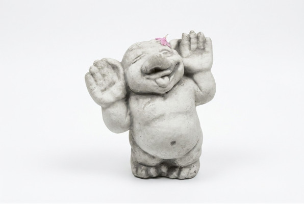 Troll 24cm Skulptur Design Figur Statue Garten Figuren Dekorative Statuen
