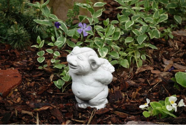 Troll 19cm Skulptur Design Figur Statue Garten Figuren Statuen Skulpturen 101017