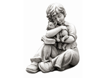 44cm Deko Skulptur Design Figur Statue Garten Figuren Statuen