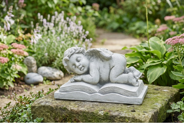 Grabengel Engel Schutzengel Figur Statue Grabschmuck Deko