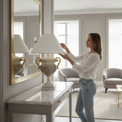 Design Leuchten Leuchte Lampe Vasenlampe Tisch Leuchten Beleuchtung Vase Kelch