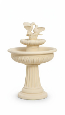 Springbrunnen Froschbrunnen Brunnen Steinbrunnen Gartenbrunnen Fontaine 127cm