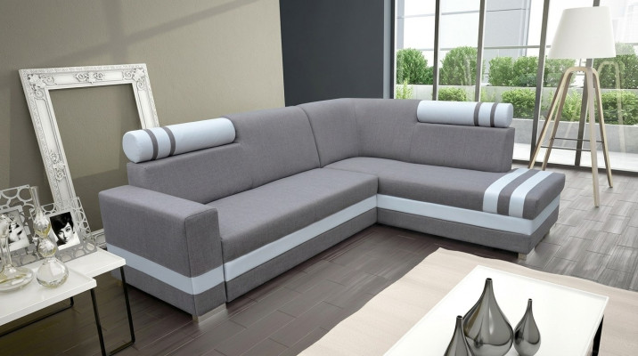 Design Ecksofa Couch Wohnlandschaft Schlafsofa Schlafsofa Eck Polster Sofa Neu