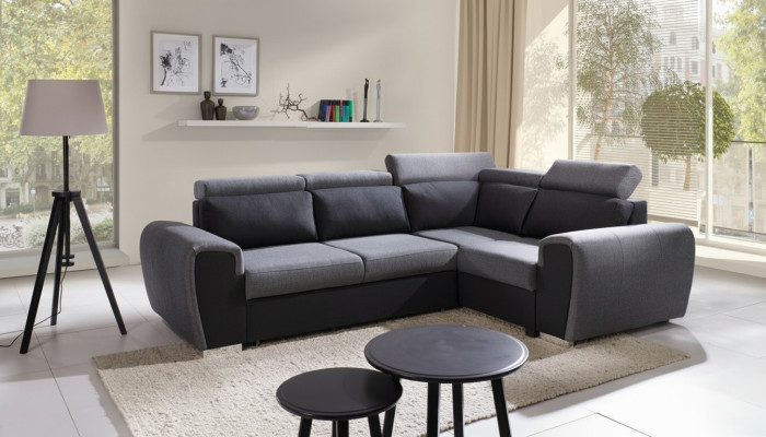 Sofa Schlafsofa Designer Sofa mit Bettfunktion - Bettkasten Ecksofa Couch Sofas