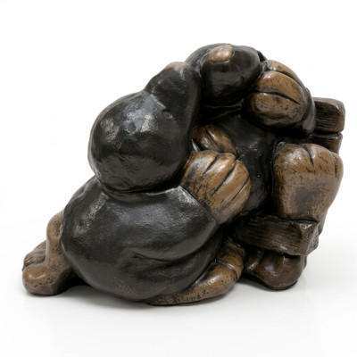 Design Maulwurf Figur Garten Statue Skulptur Figuren Skulpturen Dekoration c157