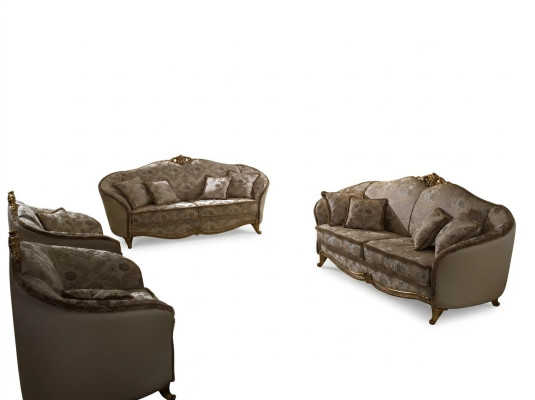 Sofa Couch 2 Sitzer (ohne 3+1) Klassische Barock Neu Sofas 2er Designer Möbel