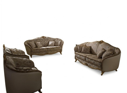 Sofa Couch 2 Sitzer (ohne 3+1) Klassische Barock Neu Sofas 2er Designer Möbel