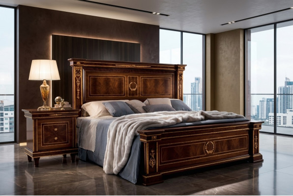 Nachttisch Tisch Nacht Konsole Beistelltisch Schlafzimmer arredoclassic Italien