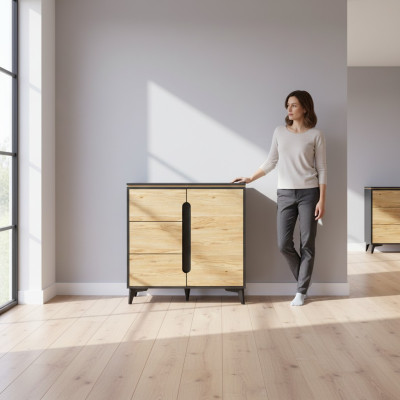 Kommode Highboard Sideboard Schrank Modern Wohnzimmer Dekor Kollektion