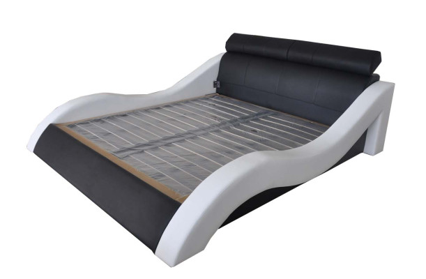 Doppel Luxus Design Leder Hotel Bett Polster Betten Moderne Multifunktion