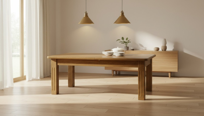 Tische Klassischer Esstisch Holz Rustikaler Holztisch Tische Esszimmer