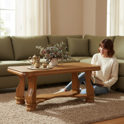 Couchtisch Handarbeit Sofa Tische Wohnzimmer Tisch Beistell Klassisch