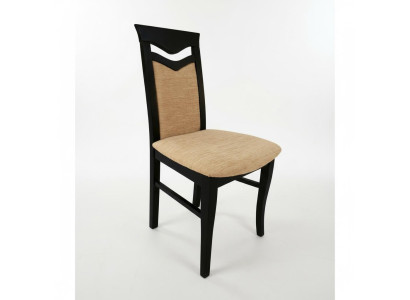 Design Set 8x Sessel Stuhl Holz Textil Polster Stühle Gastro Esszimmer Stoff