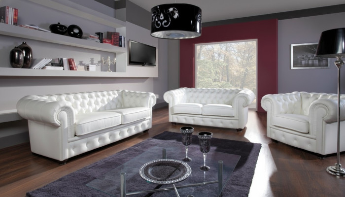 Sofagarnitur 3+2+1 Sitzer Design Relax Sofas Polster Moderne Couchen