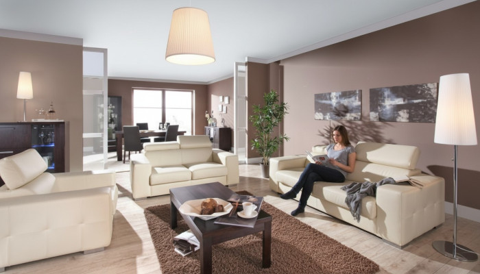 Sofa 2 Sitzer Design Sofas Polster Couchen Leder Relax Moderne Zweisitzer