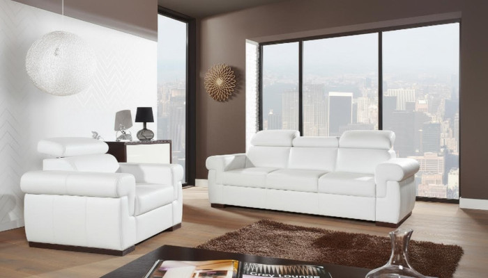 Moderne Wohnzimmer Komplett Garnitur 3+1+1 Couch Sofagarnitur Sitz Polster Neu
