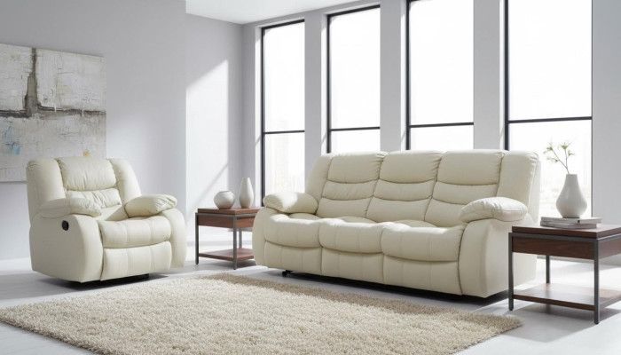 Verstellbare Sofagarnitur Elektrische Fußstützen Leder Couch Sofa Kino