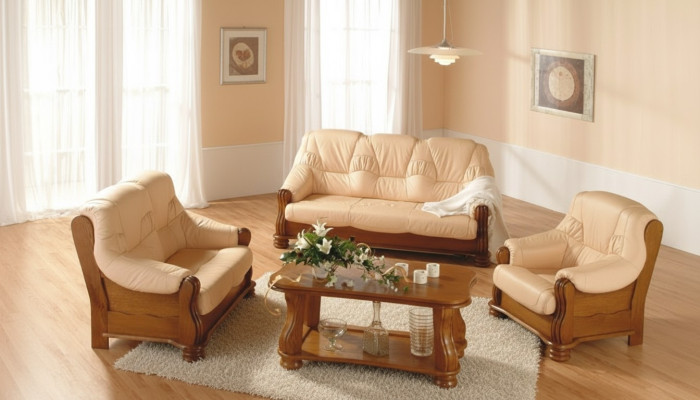 Klassischer Sessel Leder 1 Sitzer Couch Sofa Polster Einsitzer 1er Neu Fernseh
