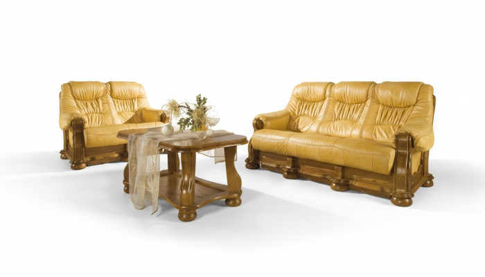 Sofagarnitur 3+2+2 Sitzer Klassischer Wohnlandschaft Couchen Sofas Polster Neu