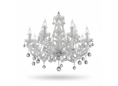 Klassischer Decken Kronleuchter Leuchte Lampe Beleuchtung Kristall Neu Bohemia