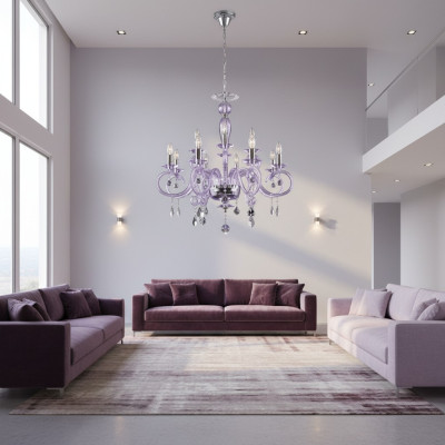 Kronleuchter Bohemia  Decken Beleuchtung Wohnzimmer Leuchte Lampe Deckenlampe