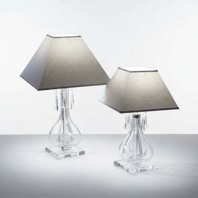 Tischleuchte Antik Stil Kronleuchte Tisch Lampe Kristall Leuchte Lampen Leuchten