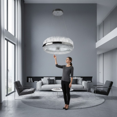 Kronleuchter Bohemia Decken Leuchte Design Luxus Kristall Lampe Lampen Leuchten