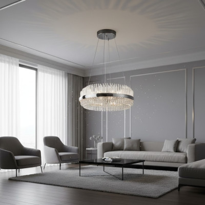 Kronleuchter Bohemia Decken Leuchte Design Luxus Kristall Lampe Lampen Leuchten
