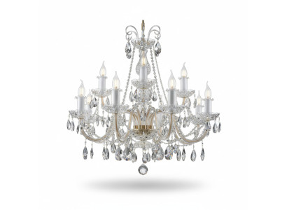 Lampe Hängeleuchte Kronleuchter Lampe Decke Lichter Bohemia Kristall