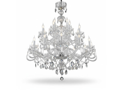 Kristall-Lampe Kronleuchter Hängeleuchte Bohemia Deckenleuchte