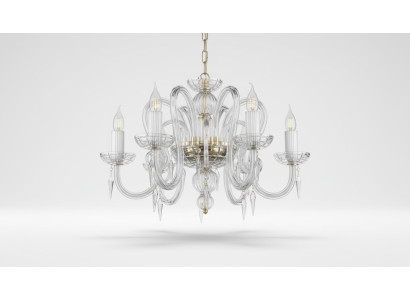 Kristall Kronleuchter Bohemia Lampe Deckenleuchte Hängeleuchte