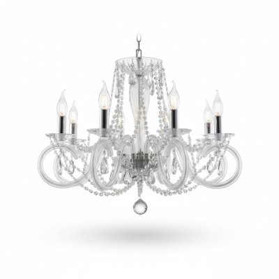 Kristall Kronleuchter Luster Leuchte Deckenleuchte Bohemia Hängeleuchte Lampe