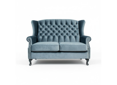 Sofa 2 Sitzer Chesterfield Polster Design Luxus Couch Sofas Ohrensessel