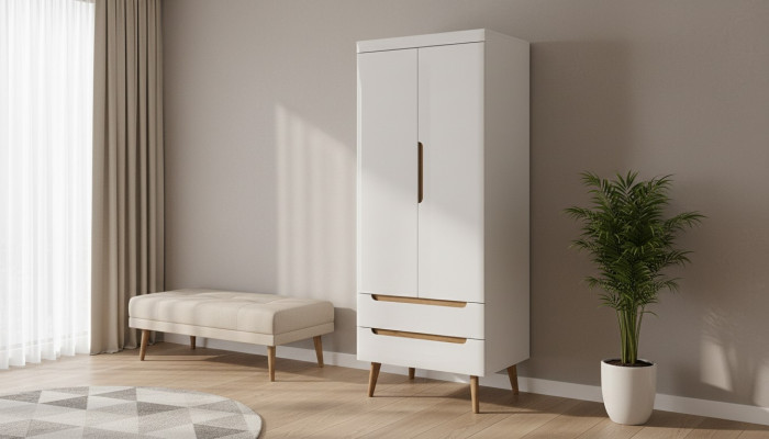 Mehrzweck Regale 80cm Schrank Regal Aufbewahrungs Kleiderschrank