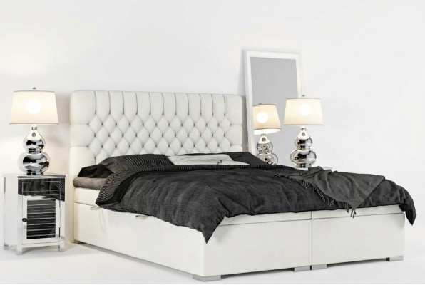 Boxspring Bett Hotel Doppel Chesterfield Luxus Betten Polster Kasten Funktion