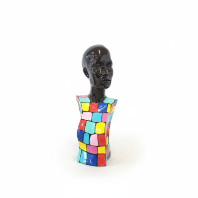 Abstrakte Skulptur Frauen Büste 70er Stil Statuen Skulpturen Figuren Wohnzimmer
