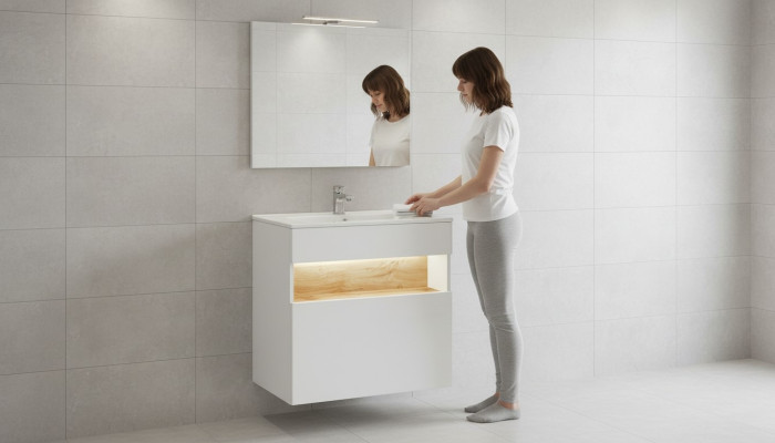 Waschbecken Waschtisch Keramik Becken Badezimmer Waschtische