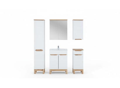 Design Möbel Waschbecken Badezimmer Bad Set Garnitur Schrank Badmöbelsets 5tlg.