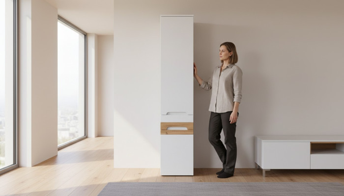 Hochschrank Badezimmer Regal Badschrank Dekorative Badmöbel Regale Bad