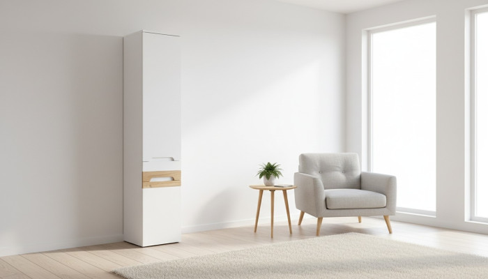 Hochschrank Badezimmer Regal Badschrank Dekorative Badmöbel Regale Bad