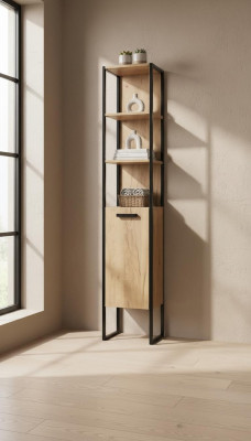 Dekorative Badezimmer Hochschrank Regal Badschrank Badmöbel Regale Bad