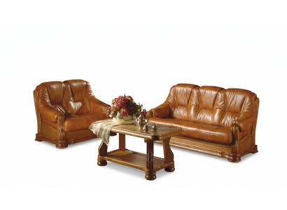 Sofagarnitur 3+2+1 Sitzer Klassischer Wohnlandschaft Sofas Couchen Polster Neu