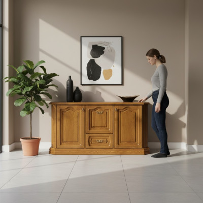 Landhaus Kommoden Kommode Schrank Sideboard Möbel Holz Sideboard