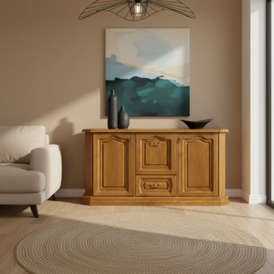 Landhaus Kommoden Kommode Schrank Sideboard Möbel Holz Sideboard