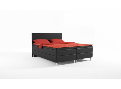 Polsterbett Betten Bett Polster Kunstleder Designer Hotel Doppel Luxus Design