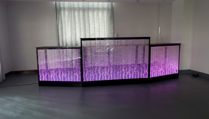 Tresen Regal Bar Wasser Wand Säule Beleuchtete Theke Regale Möbel