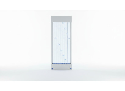 Trennwand Regal Schrank Wasserwand Säule Wände Waterwall LED