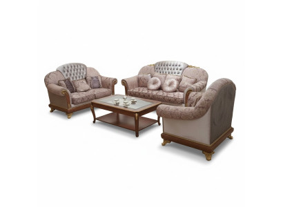 Sofagarnitur 321 Sitzer Set Design Sofa Polster Couchen Couch Neu 3 tlg.
